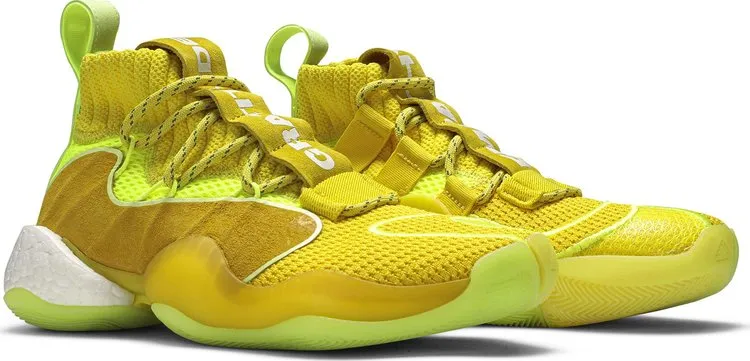 Adidas Pharrell x Crazy BYW X 'Bright Yellow' sneakers, yellow