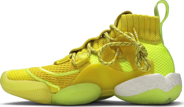 Adidas Pharrell x Crazy BYW X 'Bright Yellow' sneakers, yellow