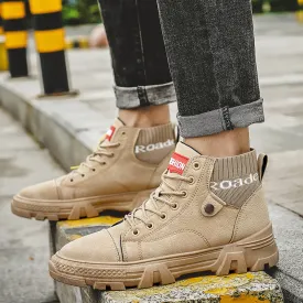 British style army boots desert boots