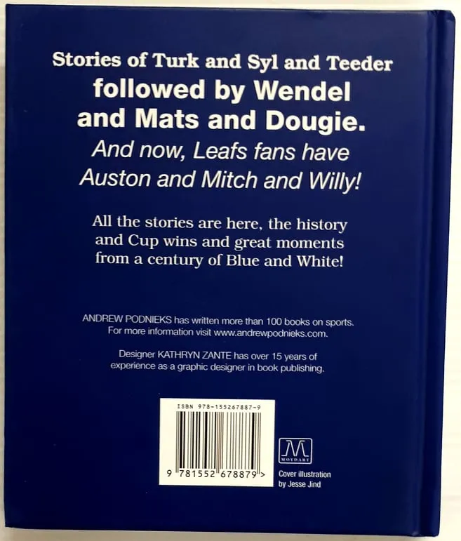 LITTLE BOOK OF TORONTO MAPLE LEAF STORIES - Andrew Podnieks