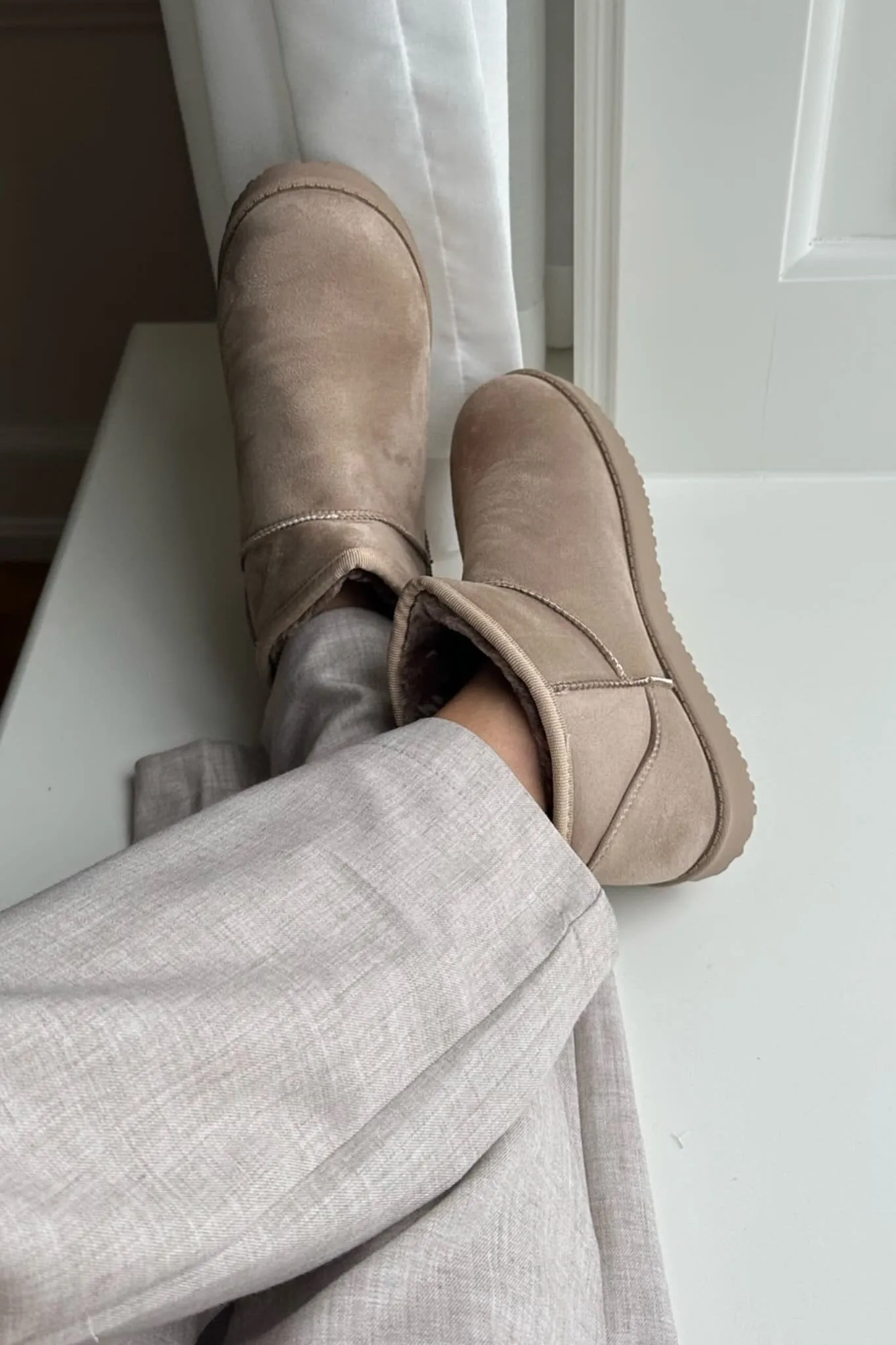 Nessa Støvler - Beige