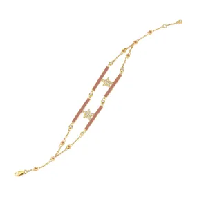 Pink Star Bracelet