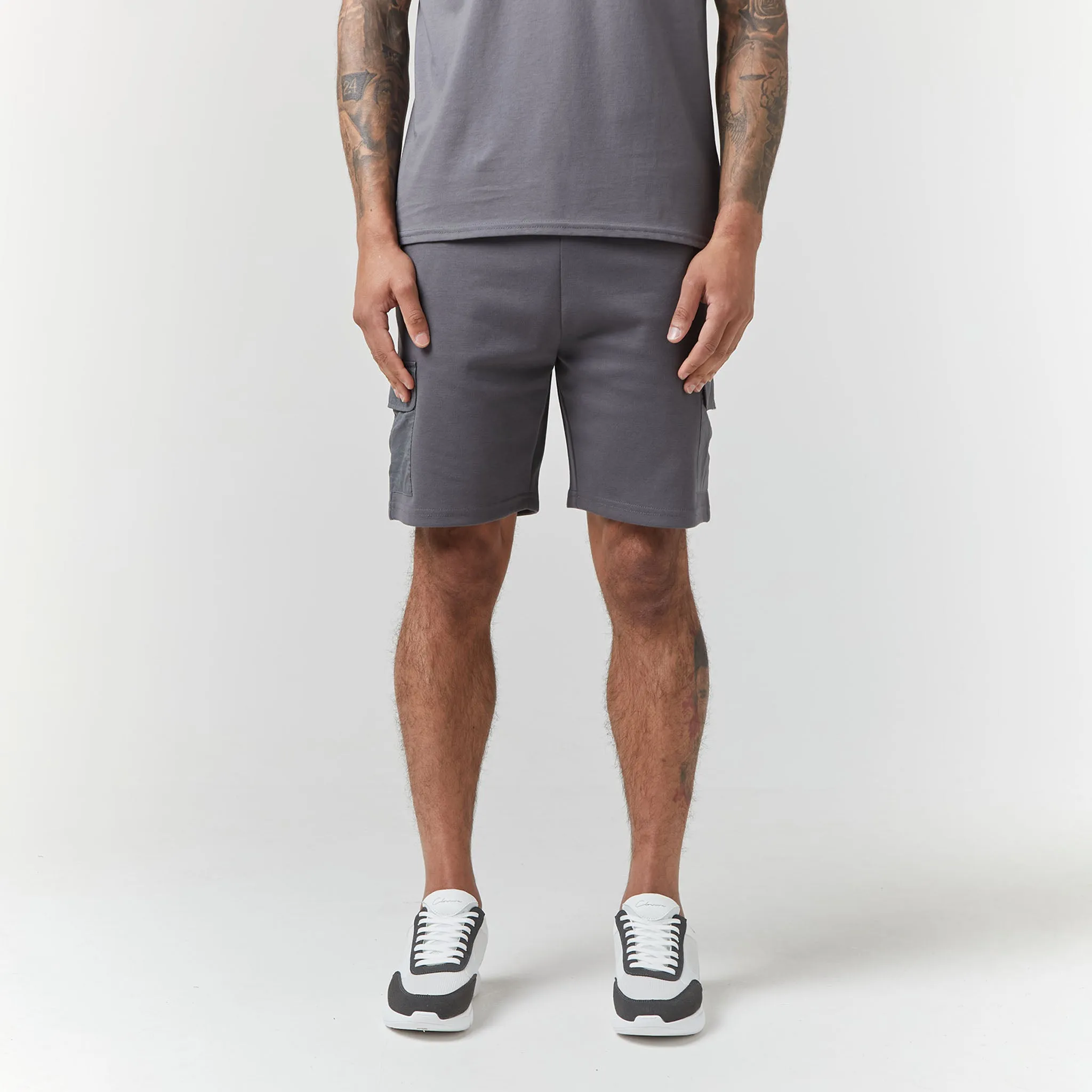 Premium Pocket Twinset | Grey