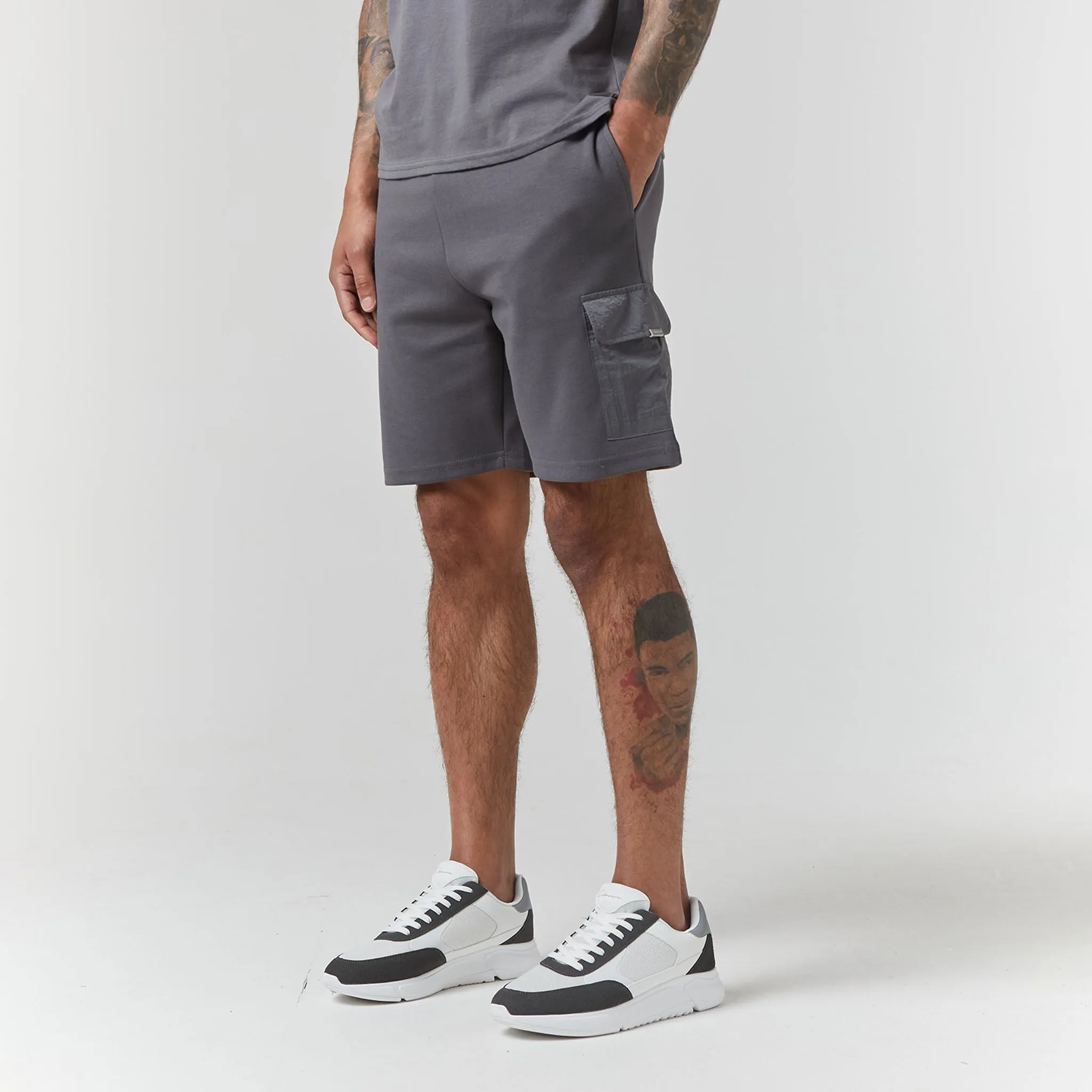 Premium Pocket Twinset | Grey