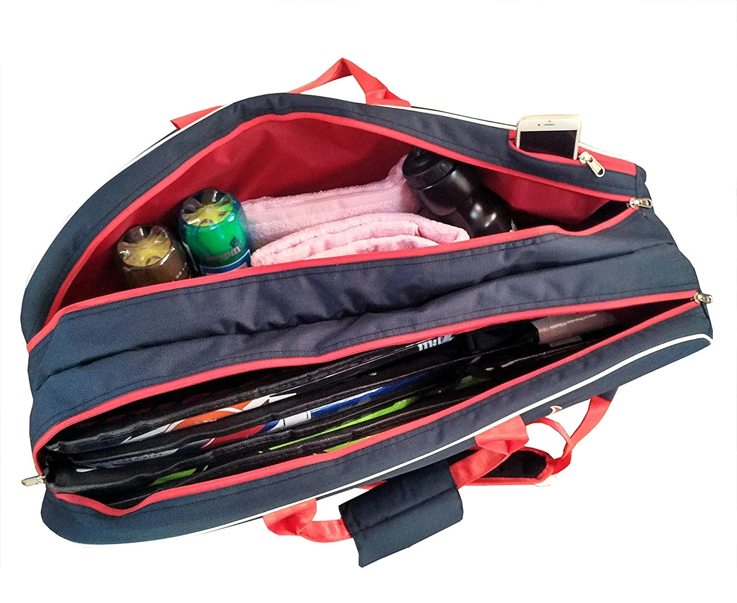 Prokick Double Zipper Badminton/Tennis Kit Bag