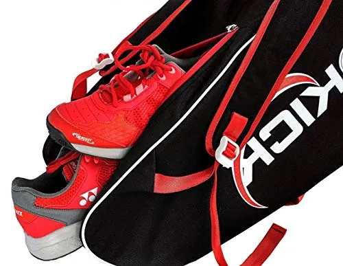 Prokick Double Zipper Badminton/Tennis Kit Bag