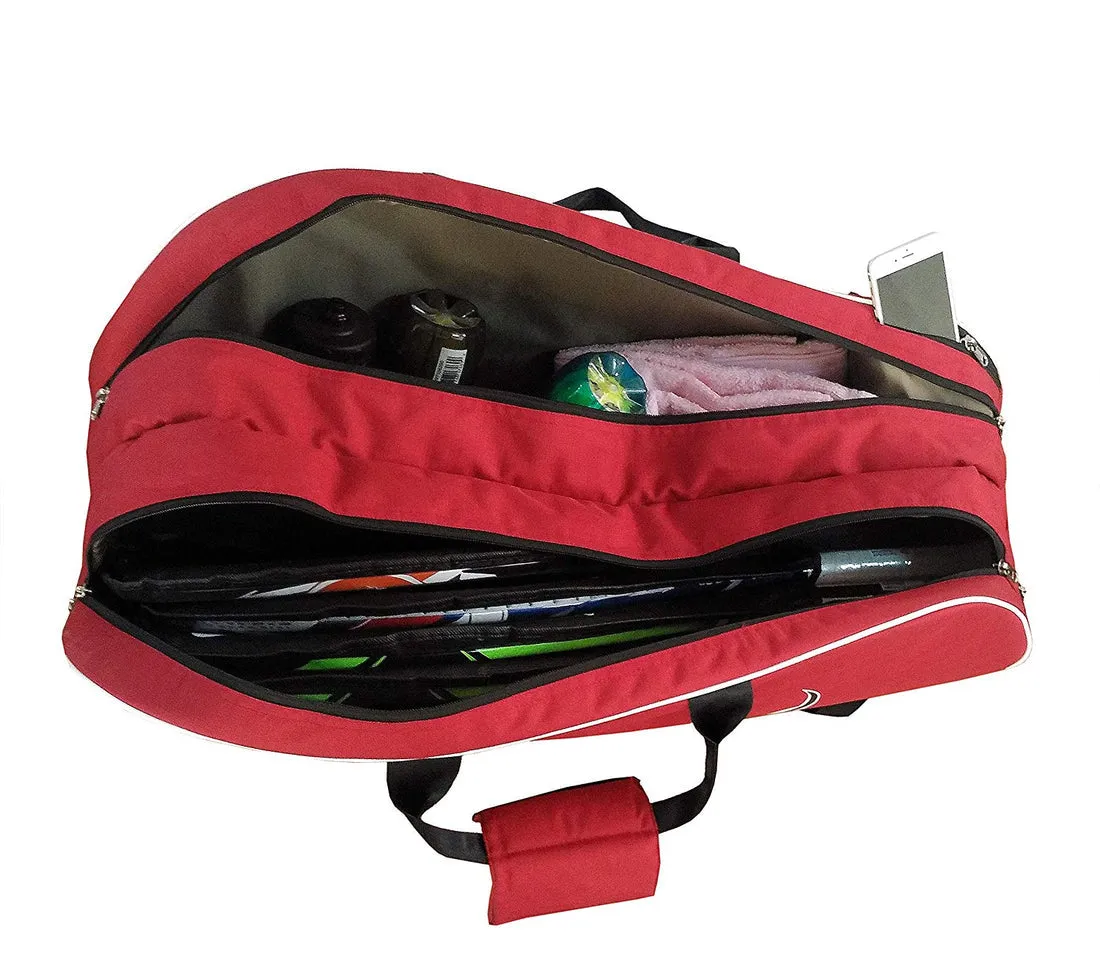 Prokick Double Zipper Badminton/Tennis Kit Bag