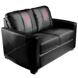 Silver Loveseat with Ballet Slippers Logo Panel