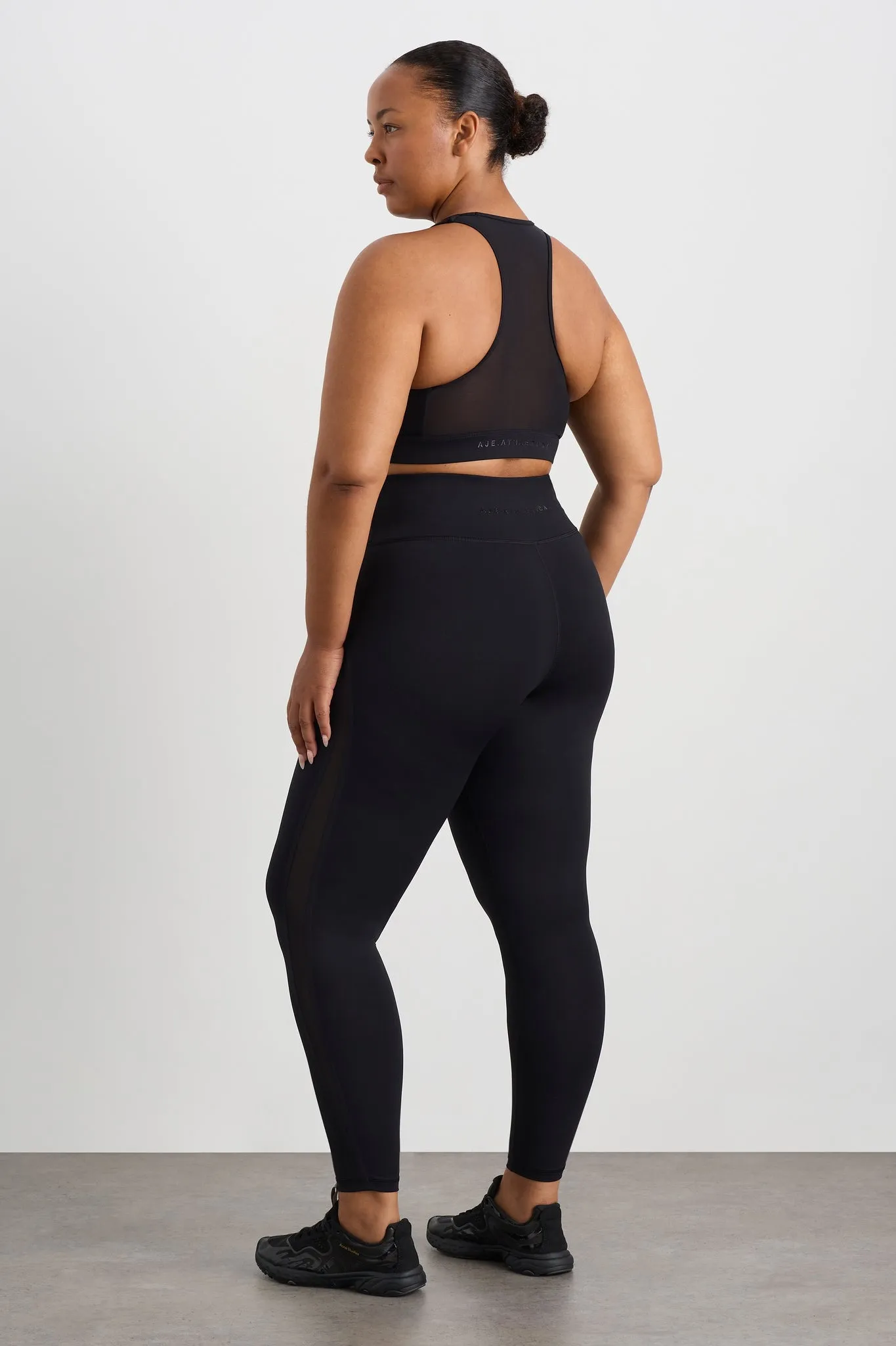 Spliced Mesh Legging 242