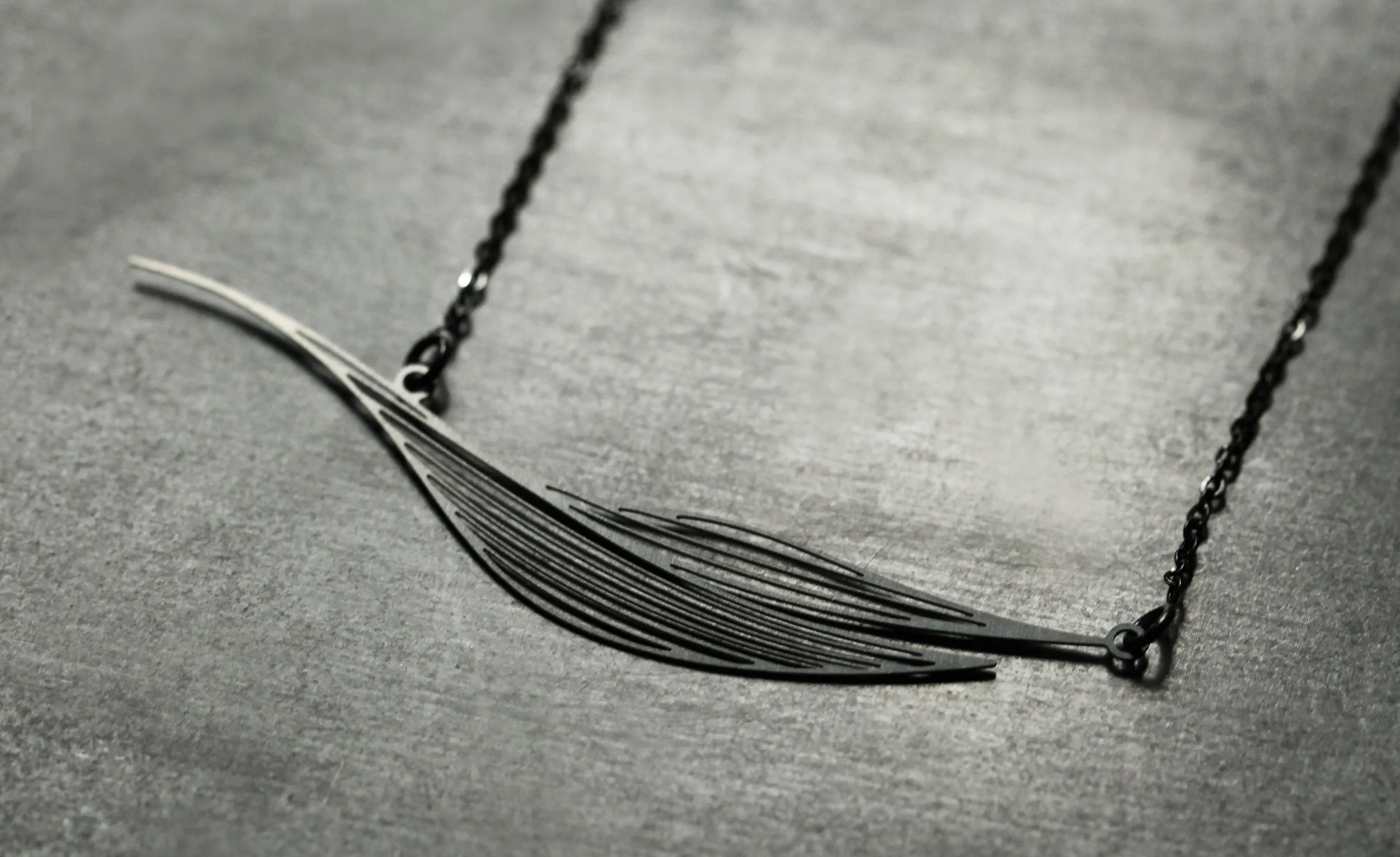 Stainless Steel Pendant - Ripple