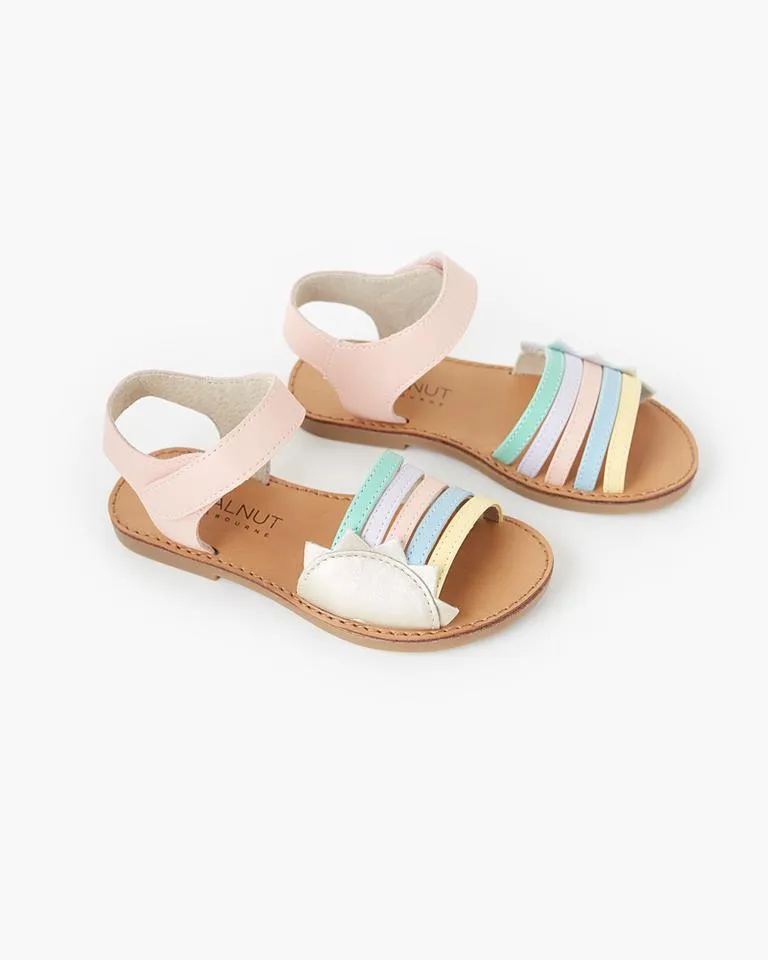 Walnut Roxie Sandal Pink