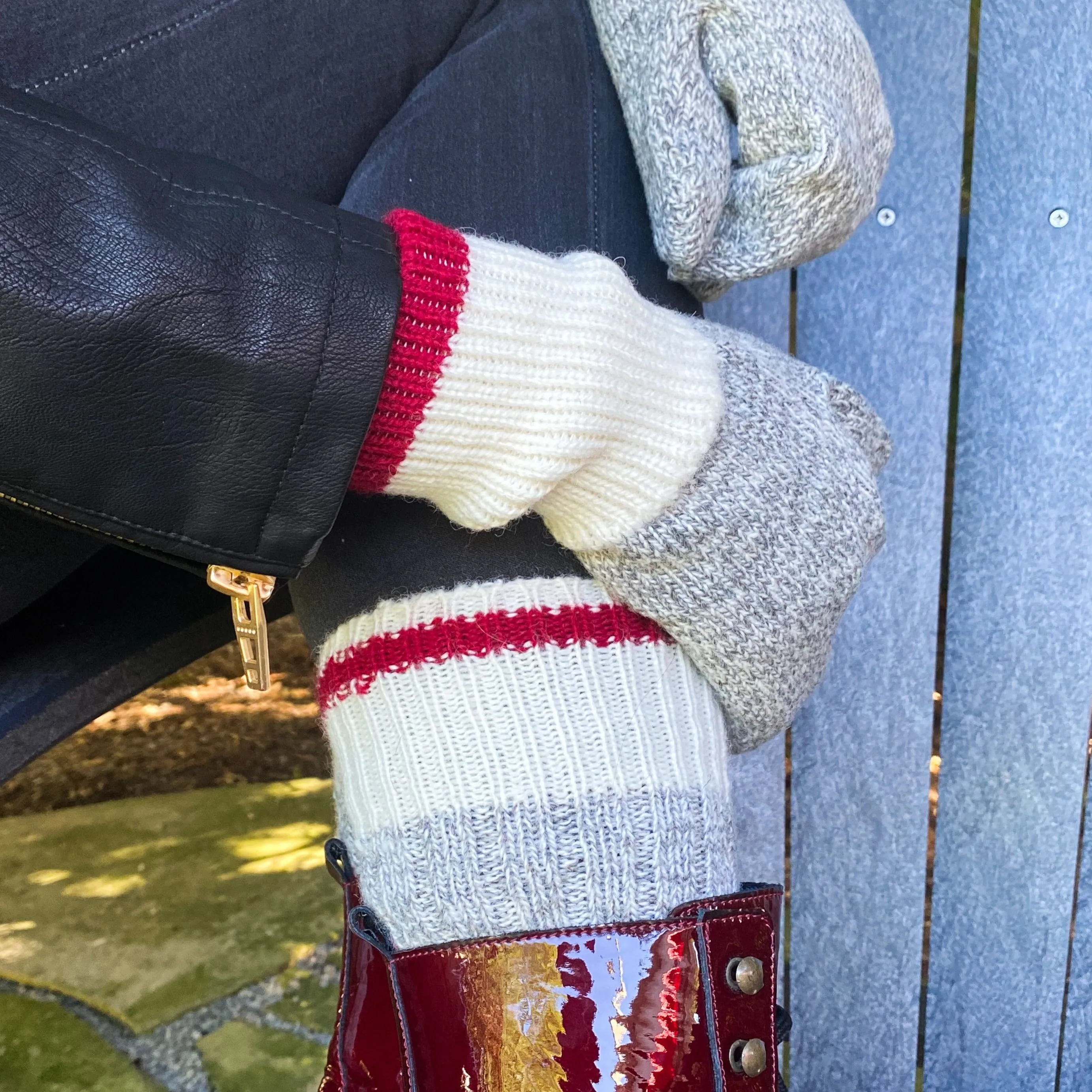 Wool Crew Camp Sock