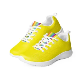 Yellow Rainbow Pride Trainers (female sizes)